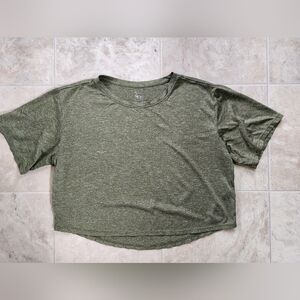 Z By Zella Cropped Athletic Top - Size Medium